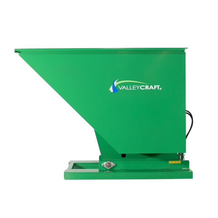 Powered Self-Dumping Hopper | 2 yd³ | 6000 lb. Capacity | Valley Craft