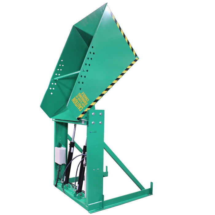 36'' Box Dumper | 230V | 36''×36'' Chute | 2000 lb. Capacity | Valley Craft
