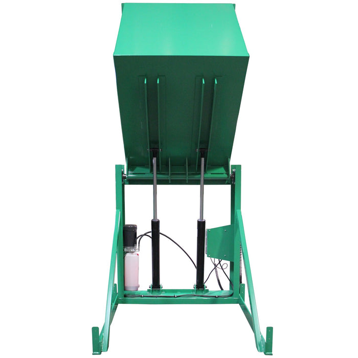 36'' Box Dumper | 230V | 36''×36'' Chute | 2000 lb. Capacity | Valley Craft