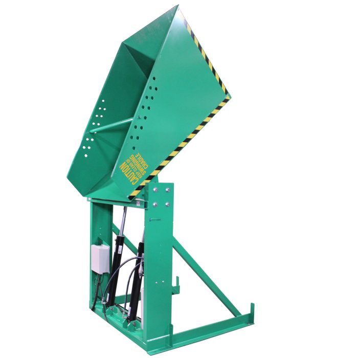 36'' Box Dumper | 36''×36'' Chute | 6000 lb. Capacity | Valley Craft