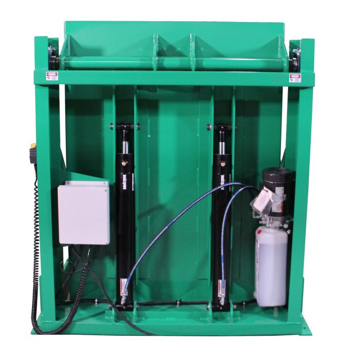 36'' Box Dumper | 48''×51'' Chute | 6000 lb. Capacity | Valley Craft