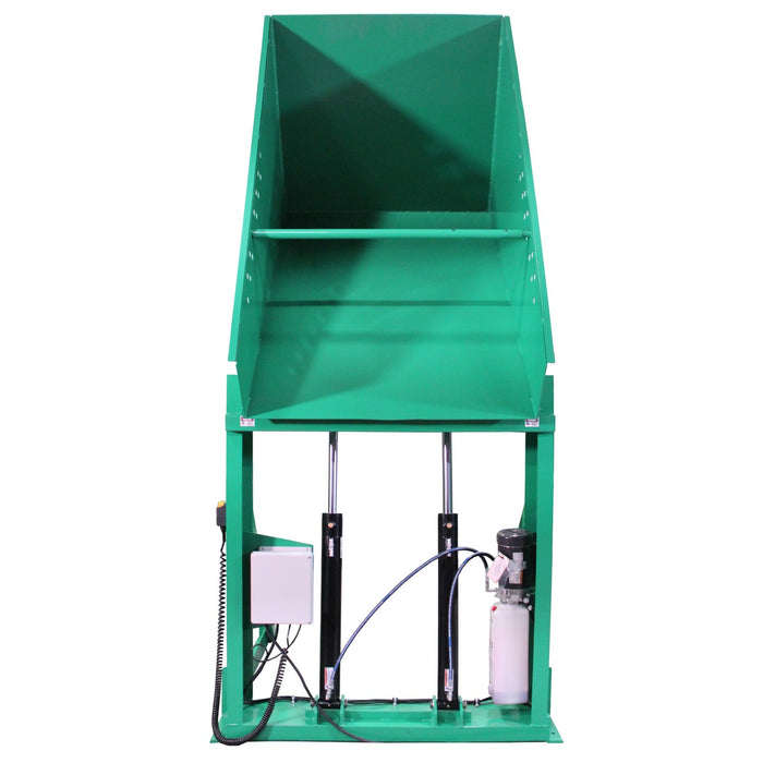 36'' Box Dumper | 230V | 51''×48'' Chute | 4000 lb. Capacity | Valley Craft