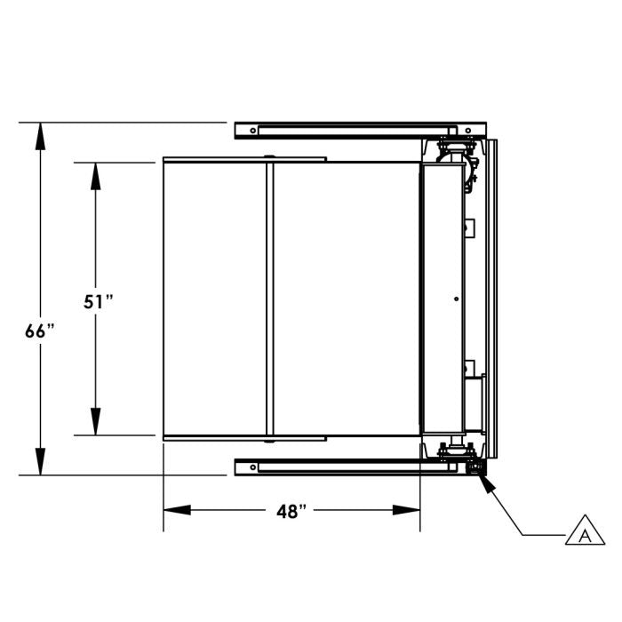 48'' Box Dumper | 48''×51'' Chute | 6000 lb. Capacity | Valley Craft