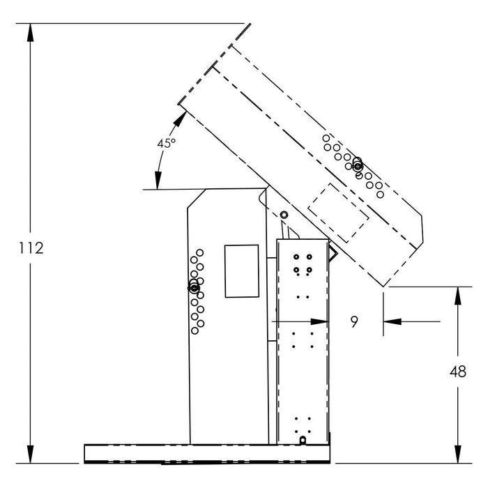 Drum Dumper | 48'' | Portable | Valley Craft