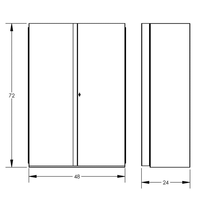 Deep Door Drawer Cabinet | 48''×72'' | Valley Craft