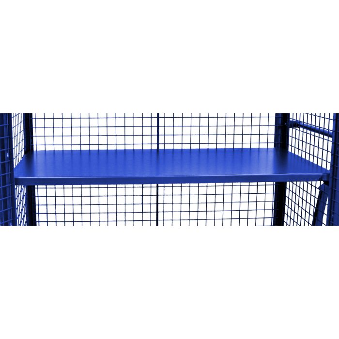 Security Cart | 60''×30'' | 2 Shelves | Blue | Valley Craft F89058VCBL