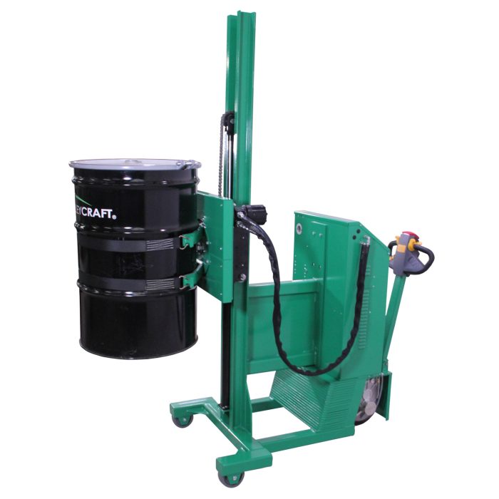 Drum Lift and Rotator | 78'' | Fully Powered | Strap | Counterweighted | Valley Craft
