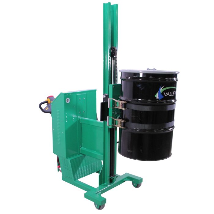 Drum Lift and Rotator | 78'' | Fully Powered | Strap | Counterweighted | Valley Craft