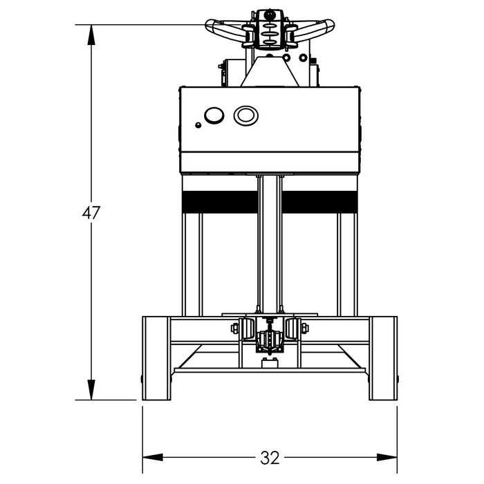 Universal Lift & Stacker | 78'' | Fully Powered | Counterweighted | Valley Craft