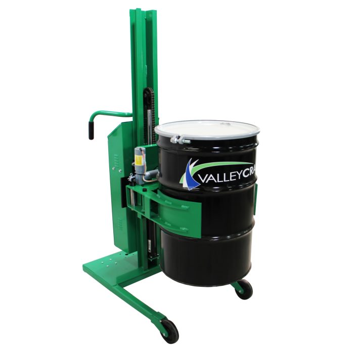 Drum Lift and Rotator | 78'' | Semi-Powered | Grip | Straddle | Valley Craft