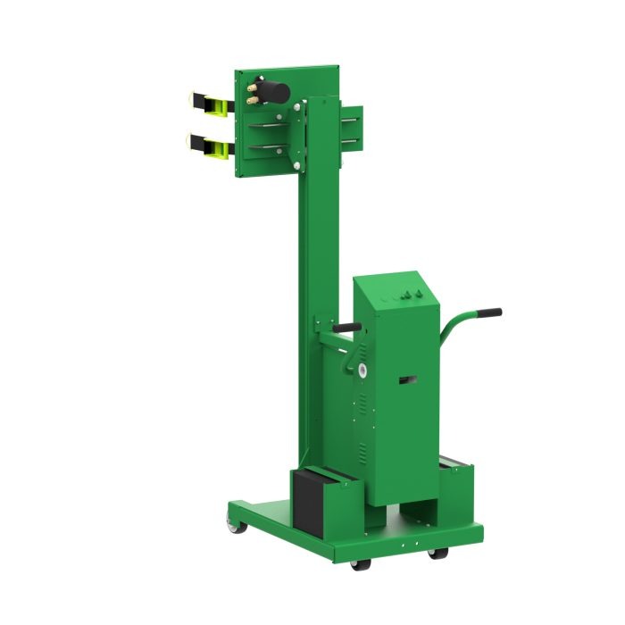 Drum Lift & Rotator | 78'' | Semi-Powered | Strap | Counterweighted | Valley Craft