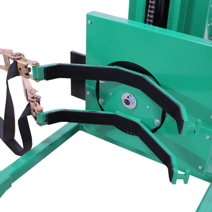 Drum Lift & Rotator | 78'' | Semi-Powered | Strap | Straddle | Valley Craft