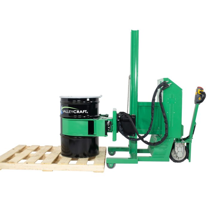 Drum Lift and Rotator | 90'' | Fully Powered | Grip | Counterweighted | Valley Craft