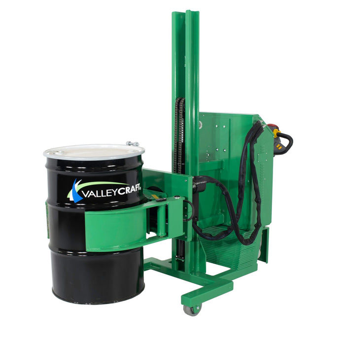 Drum Lift and Rotator | 90'' | Fully Powered | Grip | Counterweighted | Valley Craft