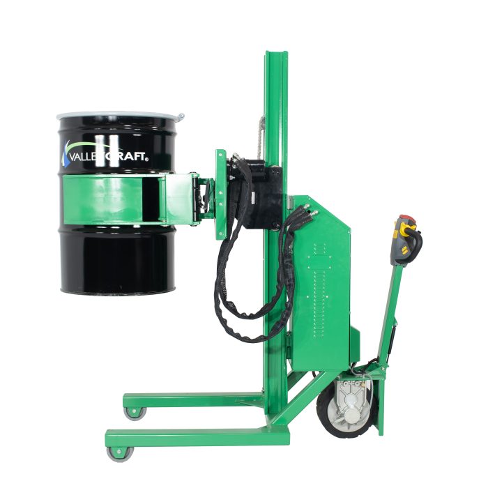 Drum Lift and Rotator | 90'' | Fully Powered | Grip | Straddle | Valley Craft