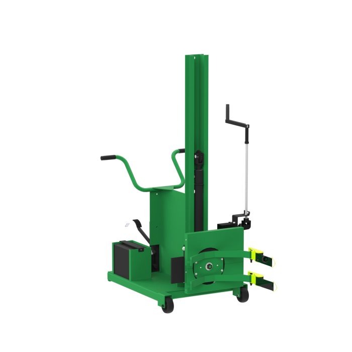 Drum Lift & Rotator | 90'' | Manual | Strap | Counterweighted | Valley Craft