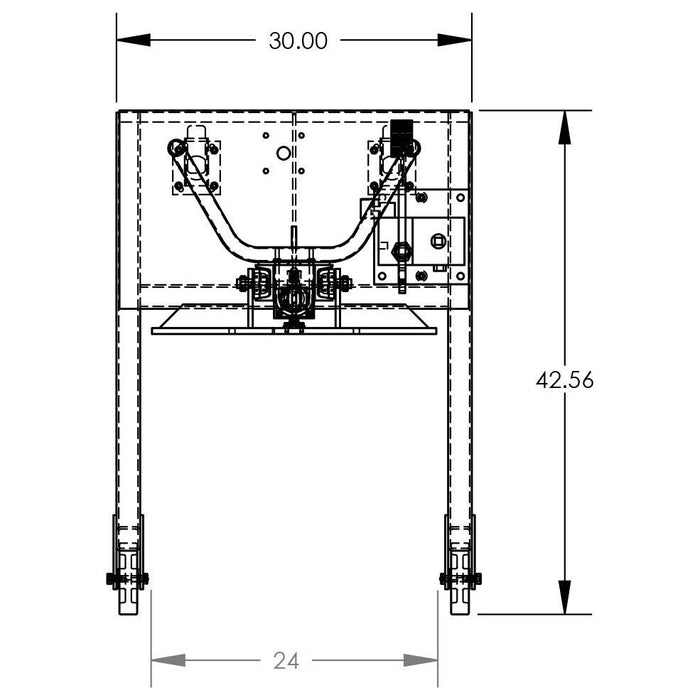 Universal Lift & Stacker | 90'' | Manual | Straddle | Valley Craft