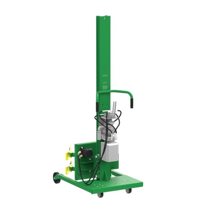 Drum Lift & Rotator | 90'' | Pneumatic | Semi-Powered | Strap | Straddle | Valley Craft