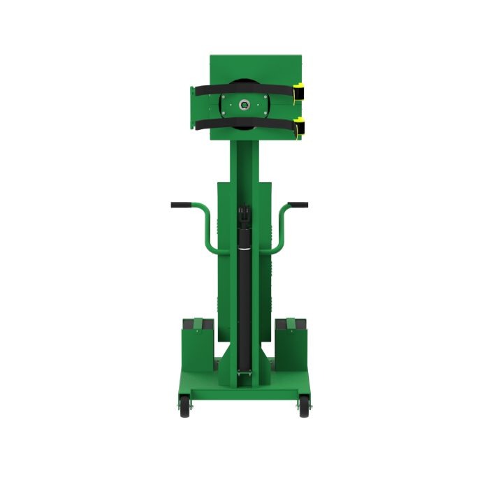 Drum Lift & Rotator | 90'' | Semi-Powered | Strap | Counterweighted | Valley Craft