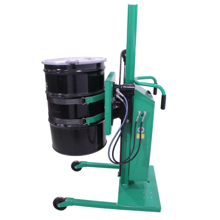 Drum Lift & Rotator | 90'' | Semi-Powered | Strap | Straddle | Valley Craft