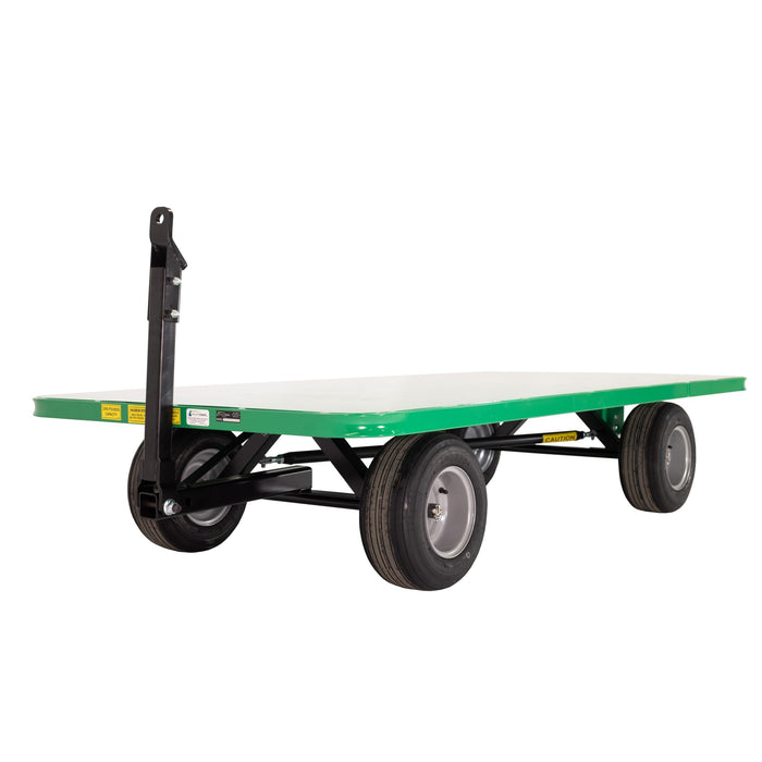 Quad-Steer Trailer | 96''×48'' | 2000 lb. Capacity | Valley Craft