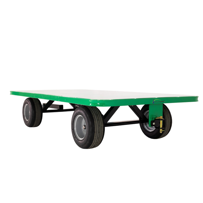 Quad-Steer Trailer | 96''×48'' | 2000 lb. Capacity | Valley Craft
