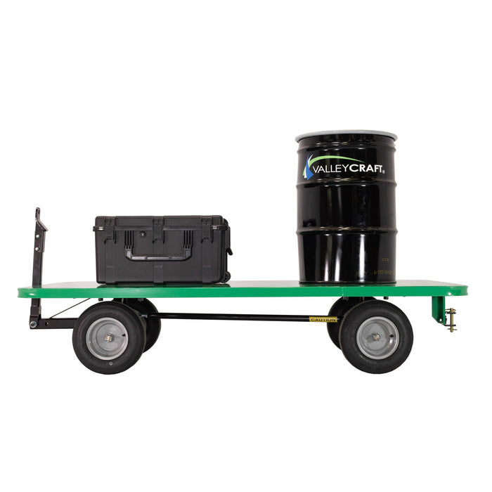 Quad-Steer Trailer | 96''×48'' | 2000 lb. Capacity | Valley Craft