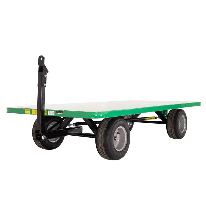 Quad-Steer Trailer | 96''×48'' | 6000 lb. Capacity | Valley Craft