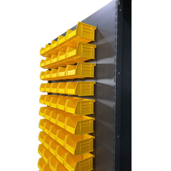 Bin & Shelf Cabinet | 72''×84'' | Half Bins | Valley Craft