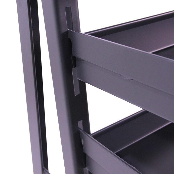 A-Frame Cart | Heavy Duty | Double-sided | 12 Trays with Lip | Valley Craft