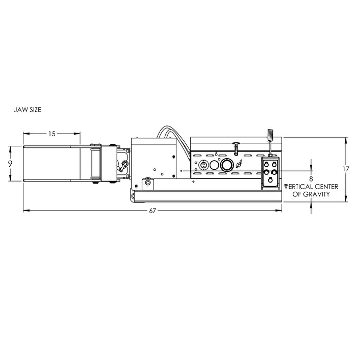 Drum Clamp & Tilt Powered Forklift Attachment | Battery Powered | Valley Craft