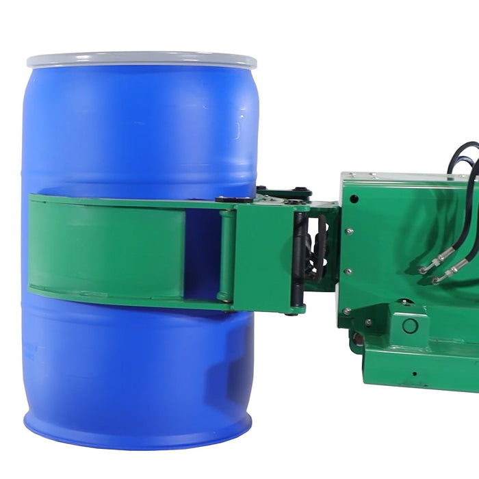 Drum Clamp & Tilt Powered Forklift Attachment | Battery Powered | Valley Craft