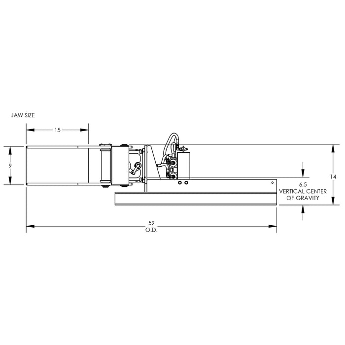 Drum Clamp Powered Forklift Attachment | Forklift Powered | Valley Craft