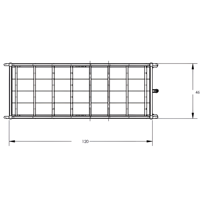Parts Cart | 120'' | 5×10'' | Pockets | Valley Craft