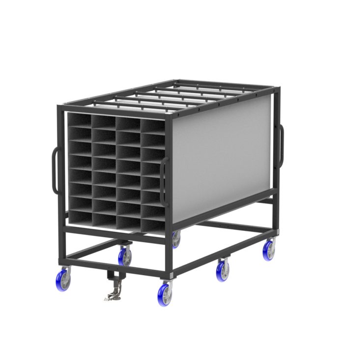 Parts Cart | 84'' | 5×10'' | Pockets | Valley Craft EP3531-300