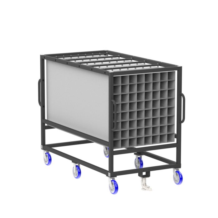Parts Cart | 84'' | 5×5'' | Pockets | Valley Craft EP3531-200