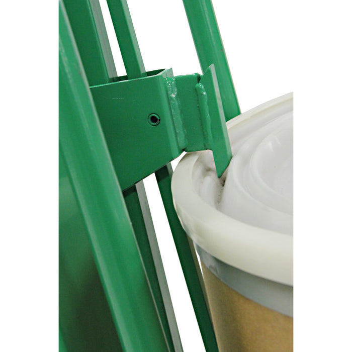 Powered Drum Hand Truck | Pneumatic Wheels | Fiber Drum Chime Hook | Valley Craft