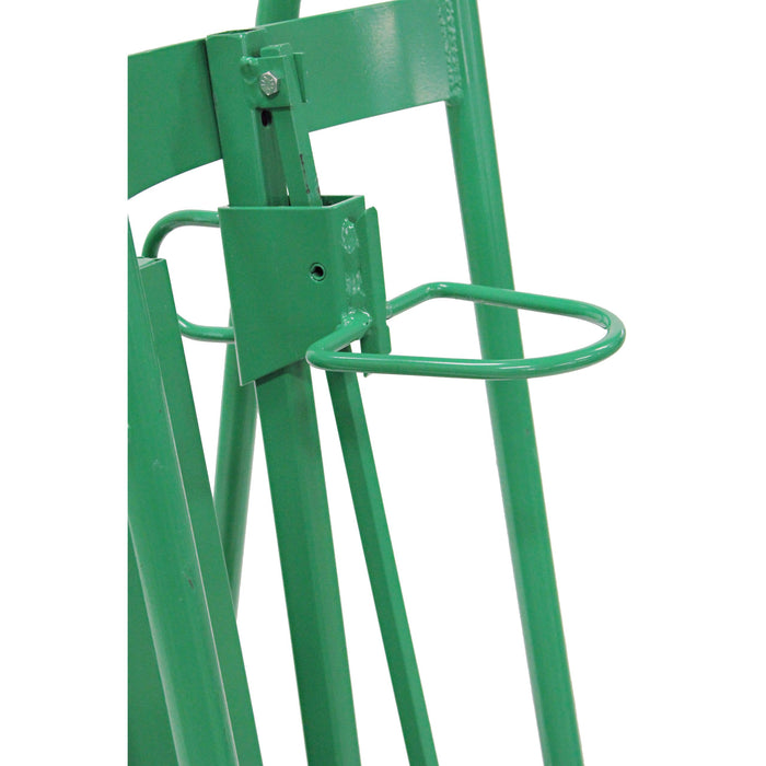 Powered Drum Hand Truck | Solid Rubber Wheels | Plastic Drum Chime Hook | Valley Craft