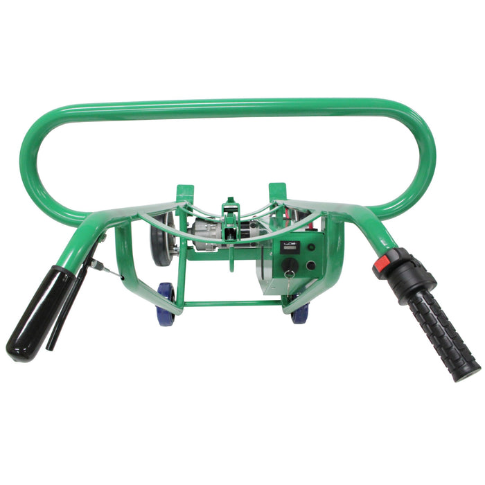 Powered Drum Hand Truck | Solid Rubber Wheels | Security Cable Chime Hook | Valley Craft