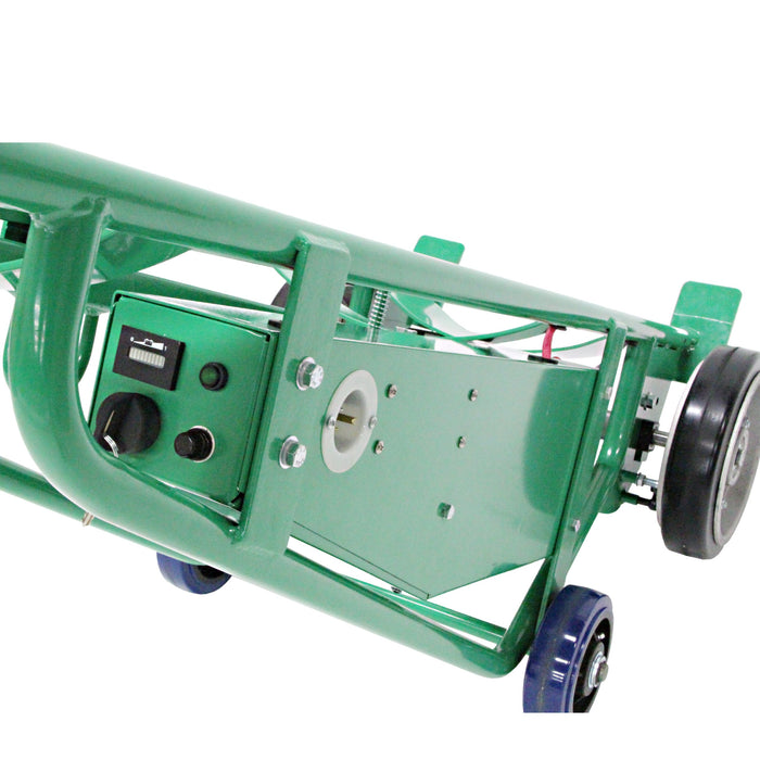 Powered Drum Hand Truck | Solid Rubber Wheels | Security Cable Chime Hook | Valley Craft