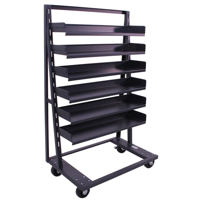A-Frame Cart | Heavy Duty | Single-sided | 6 Trays | Valley Craft