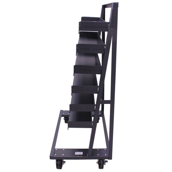 A-Frame Cart | Heavy Duty | Single-sided | 6 Trays | Valley Craft