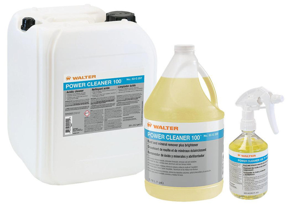 Rust & Mineral Remover and Brightener | 208L | Walter Power Cleaner 100 53G258