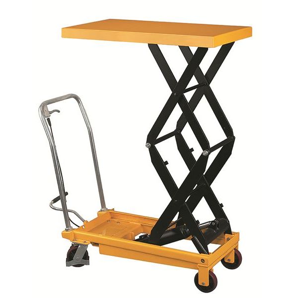 Wesco 272862 Double‑Scissors High‑Lift Table – 1,540 lb Capacity, 24″×48″ Platform