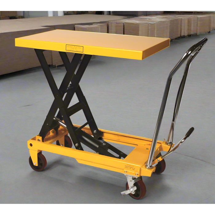 Wesco LT‑2200SL Heavy-Duty Scissors Lift Table – 2,200 lb, 20″×40″ Platform