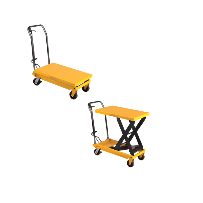 Wesco 260199 Fixed Handle Scissor Lift Table – 700 lb Capacity, 19.5″ × 32″ Platform