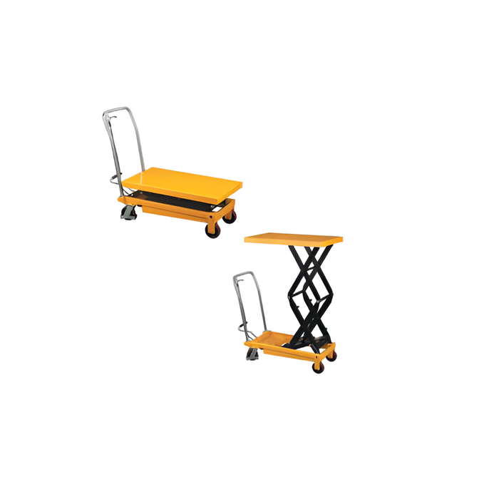 Wesco 260204 Double Scissors High Lift Table – 770 lb Capacity, 51″ Lift, 19.5″×35.5″ Platform