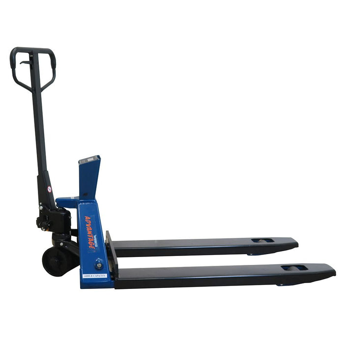 Wesco Advantage™ Pro‑Max Scale Pallet Truck 274720 – 4,400 lb Capacity, 27″×45″ Forks