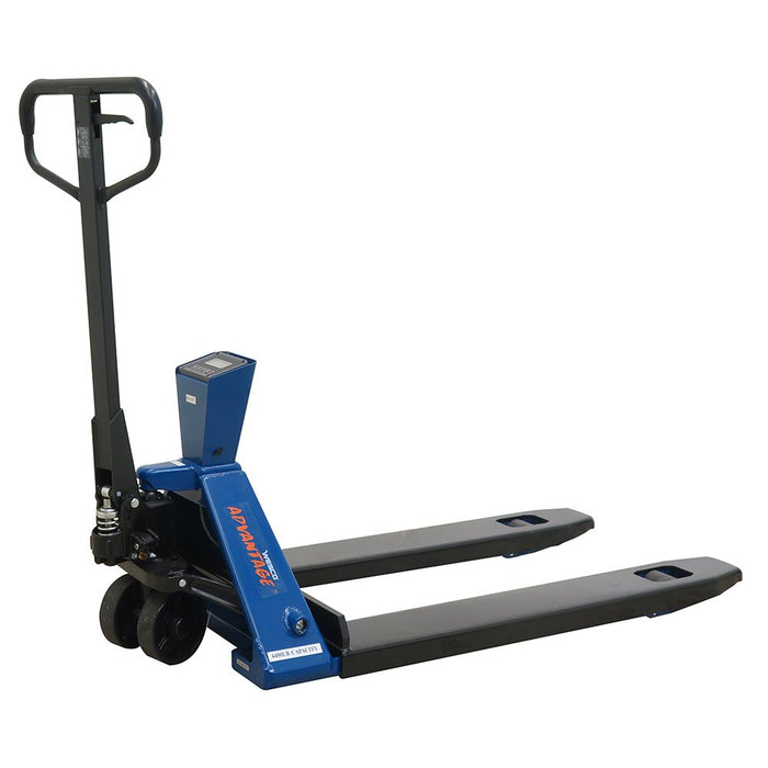 Wesco Advantage™ Pro‑Max Scale Pallet Truck 274720 – 4,400 lb Capacity, 27″×45″ Forks