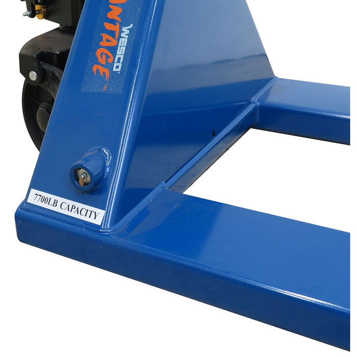 Wesco 274714 ADVANTAGE™ PRO‑MAX Pallet Truck – 7,700 lb Capacity, 27″ × 48″ Forks